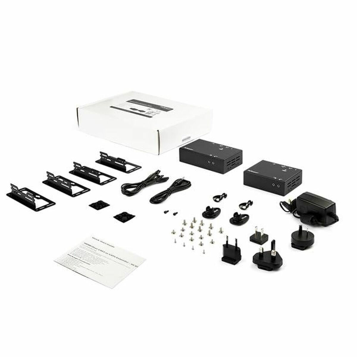 Přepínač HDMI Startech ST121HDBT20L Černý
